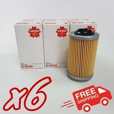 6x Pack of Sakura O-6508 Oil Filters - Equivalent of Ryco R2605P