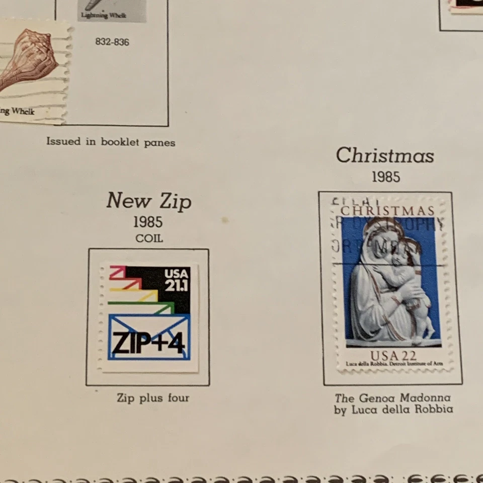 1985 U.S. STAMP LOT ON ALBUM PAGE. $10.75 EAGLE GIFT IDEA FOR GRANDPA DAD - Image 4 of 4