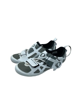 NEU Pearl Izumi Damen/Damen Tri Fly V Carbon Schuhe weiß/silber EUR 40