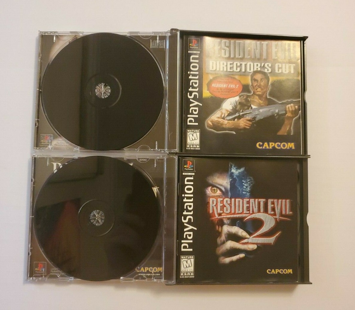 RESIDENT EVIL 2 complet (CD1 cassé) playstation 1 PS1 CIB PAL français FRA 🇨🇵 EUR 34,00 - FR