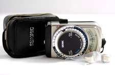 SEKONIC SUPER MICROLITE CAMERA EXPOSURE METER WITH CASE NEW BATTERY (NEAR MINT)