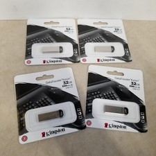 Lot Of 4 Kingston Data Traveler Kyson 32gb 200mbs 3.2 DTKN