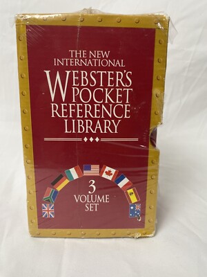 Webster's Pocket Reference Library Exclusive 3 Volume Set