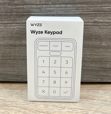 Wyze Sense Keypad For Wyze Sense V2 and Home Monitoring WSKP1 New In Box!