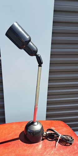 Ott*Lite Ottlite Adjustable Telescoping Black Desk Lamp Model #CDO-003 Vintage - Picture 8 of 12