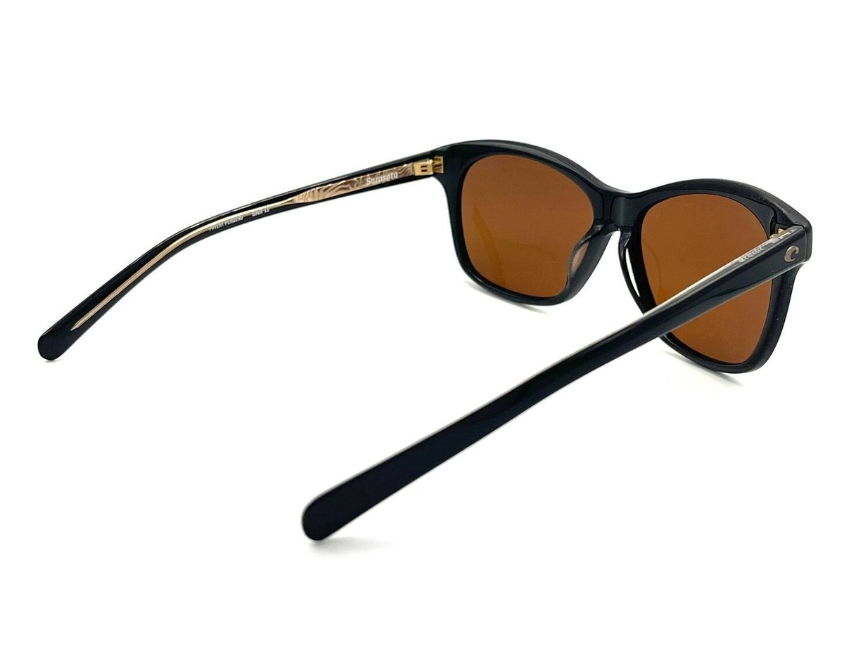 Costa Del Mar Sarasota Sunglasses Shiny Black/Copper  display picture 3