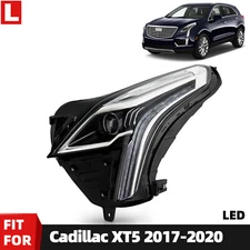 [FULL LED/DRL/Signal] 2017-2020 Cadillac XT5 Projector Headlight Driver LH