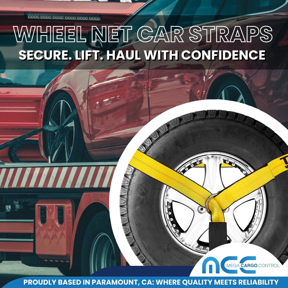 Aazon.co: Ega Cargo Control 4 Set 2" X 10' Wheel Lift O Ring Lasso - Foto 4