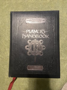 Leather Bound D D 3 5 Player S Handbook Ebay