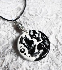 Goth Necklace - Emo pendant - Collana folk - punk pendant Pendant OOAK