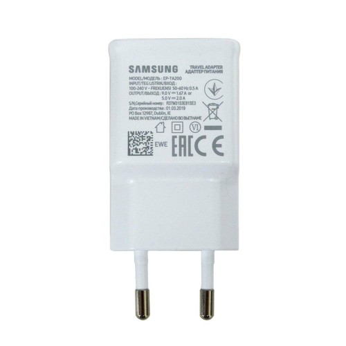 Cargador Adaptador Rápido Oficial Samsung Blanco UE 15W 2 Pines y Cable USB C - Imagen 9 de 24
