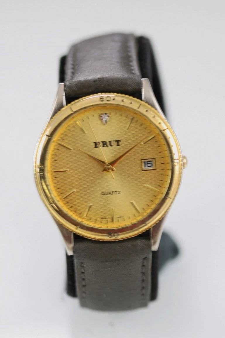 Brut outlet quartz watch