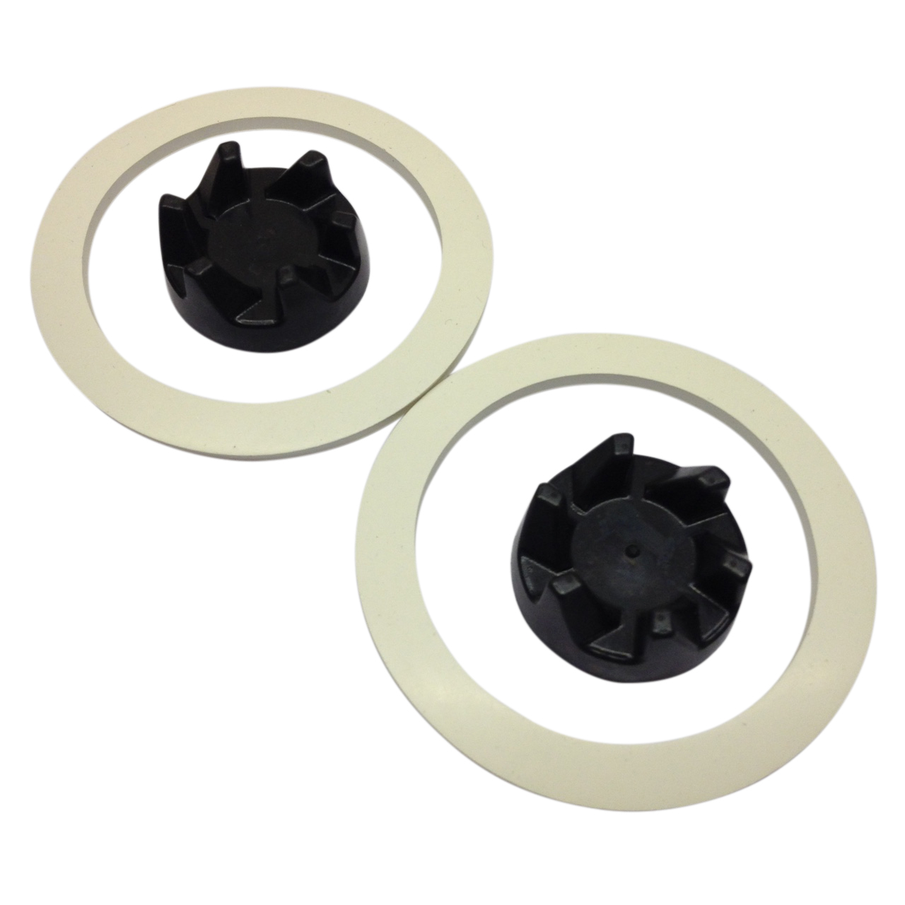 2 x Kitchenaid Blender Clutch Couplers 9704230 and 2 x Replacement Jug Seals.