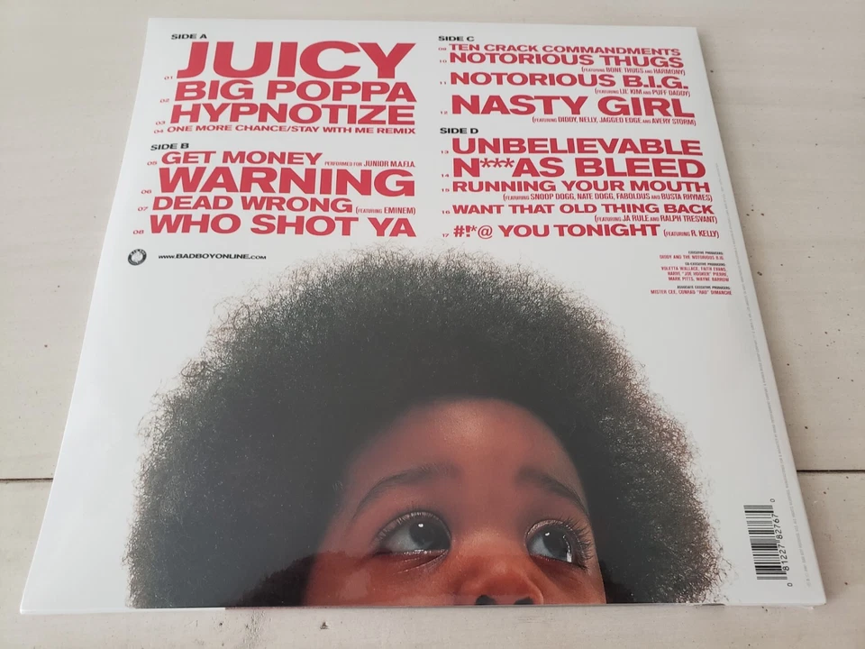 The Notorious B.I.G. Greatest Hits (Vinyl) Walmart Unbelievable Blue - Image 3 of 4