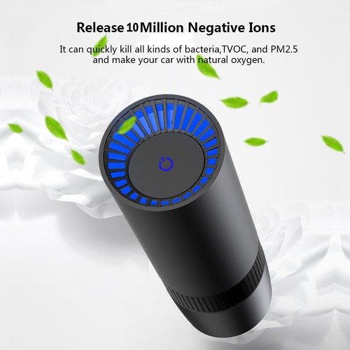True HEPA Air Purifier for Car Smoker Air Cleaner Ionizer TVOCs Odor Dust Sensor - Picture 3 of 17