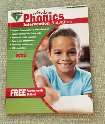 Newmark Learning Grade 1 Everyday Intervention Activities Aid For Phonics