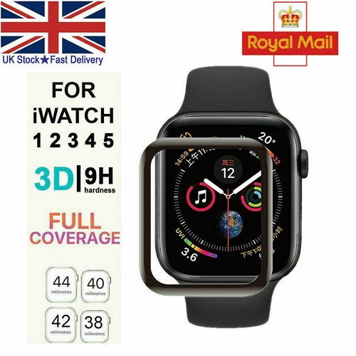 Apple Watch Screen Protector Tempered Glass Series 6 5 4 3 2 SE 38 40 42MM 45MM - Picture 2 of 4