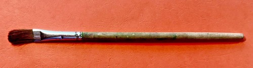 Vintage Watercolor Paint Brushes / inc. PRANG Brand / Wooden Handles / 7" - Picture 11 of 16