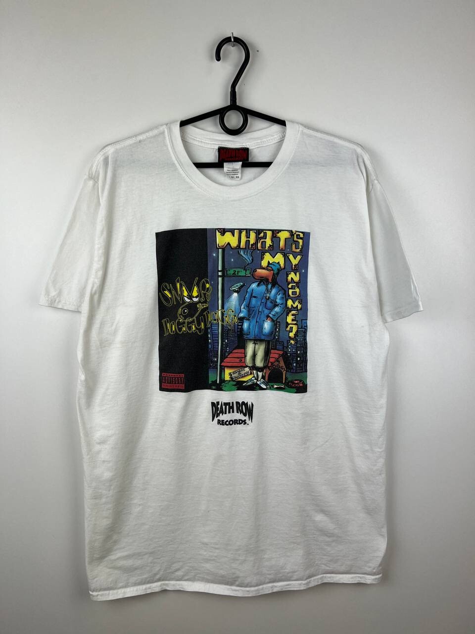 FILA T shirt band Death Row Records taglia XL