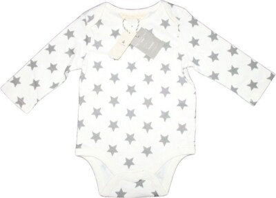Baby Gap Langarmbody NEU Sternchen 3-6 Monate/68 Organic Cotton
