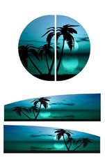 Tropical Palm Trees Sunset Boat Car Truck Trailer Rv Graphics Decals Stickers Tropical Palm Trees Sunset Boat Car Truck Trailer Rv Graphics Decals Stickers