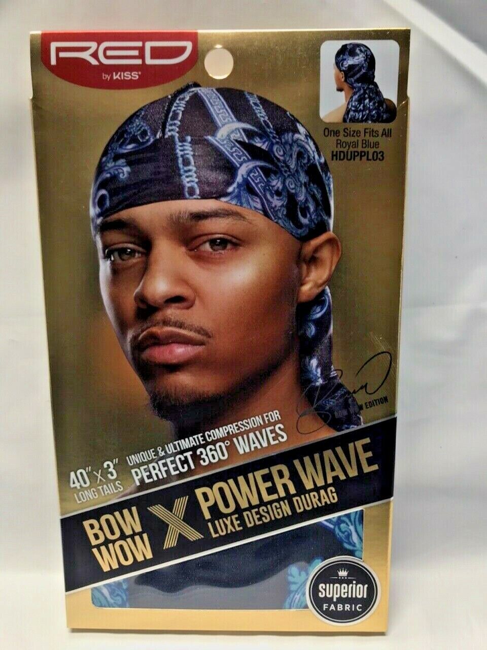 Red by Kiss Bow Wow X Power Wave Wave Check Durag HD – United Beauty Supply