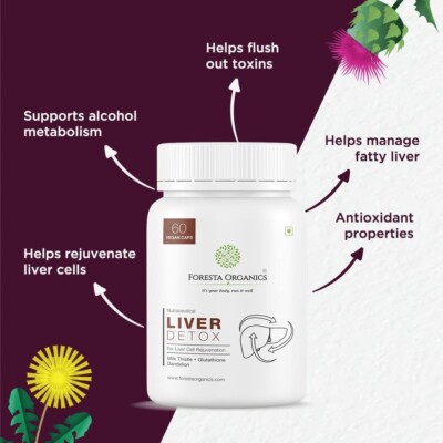 Foresta Organics Liver Detox - Milk Thistle, Glutathione For Healthy Digestion - | eBay Foresta Organics Liver Detox - Milk Thistle, Glutathione For Healthy Digestion - | eBay