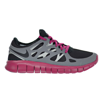 Nike Free Run+ EXT Women's Shoes Black-Cool Grey-Sport Fuchsia