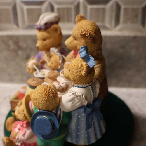 RARE The Upstairs Downstairs Teddy Bears Henrietta Tea Party 5600 made - Picture 10 of 13