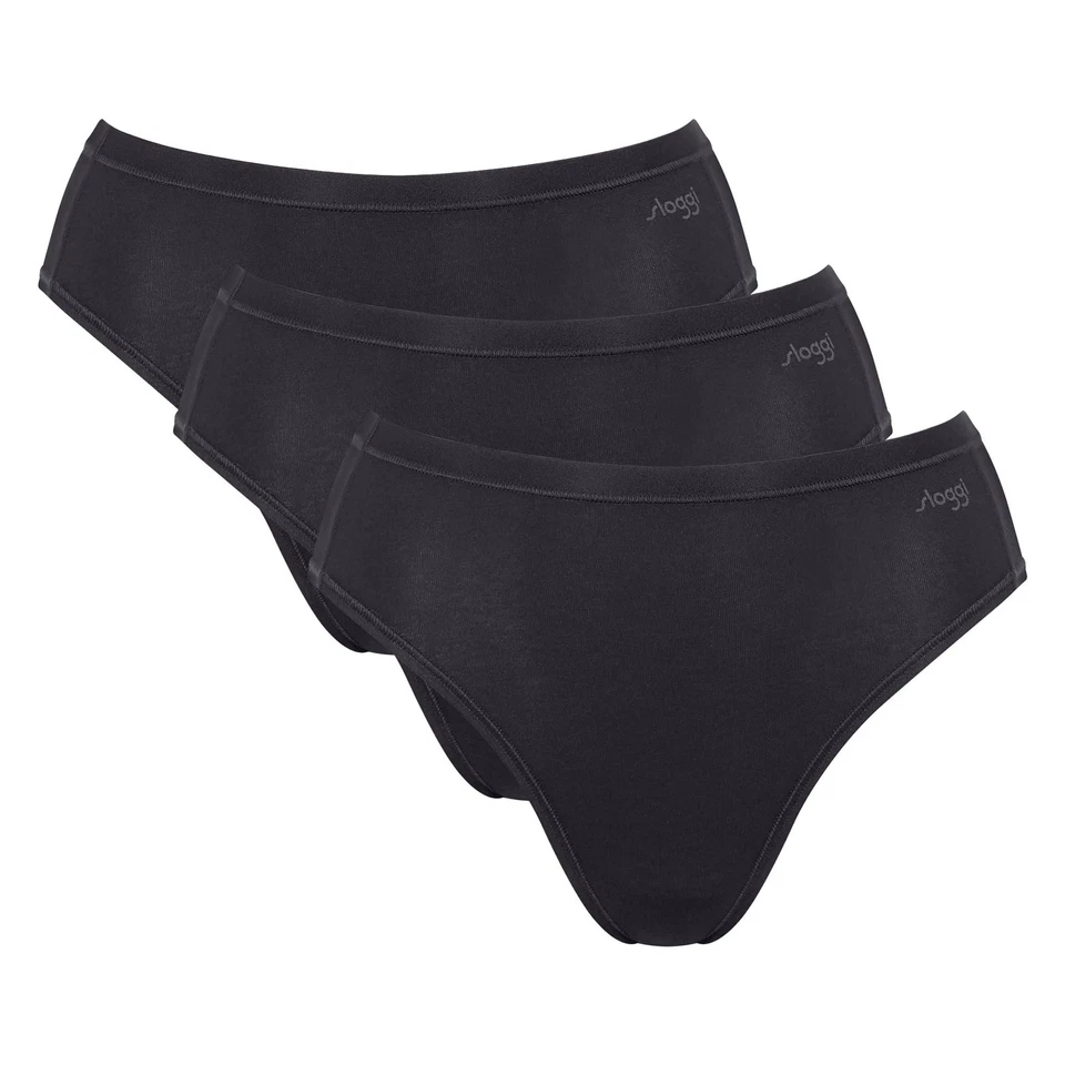 Sloggi Mujer Tai-Slips, 3er Paquete - Ir Daily Algodón Tai 3P, Ropa,Stretch - Imagen 3 de 4