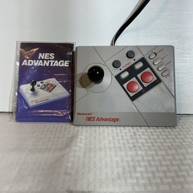 Nintendo Entertainment System with Donkey Kong 3 and NES Advantage Joy Stick