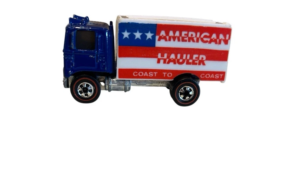 Camión de carretera Hot Wheels Redline Colors American Hauler cabina azul Hong Kong LEER Foto 3 de 4