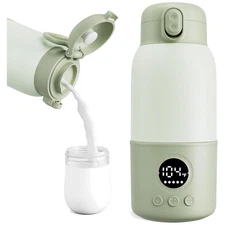 Battery-Powered Portable Bottle Warmer: Quick Heating & Long Warm Function