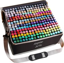 262 Colors Alcohol Markers for Artist Drawing Dual Tip Art Markers for Adult
