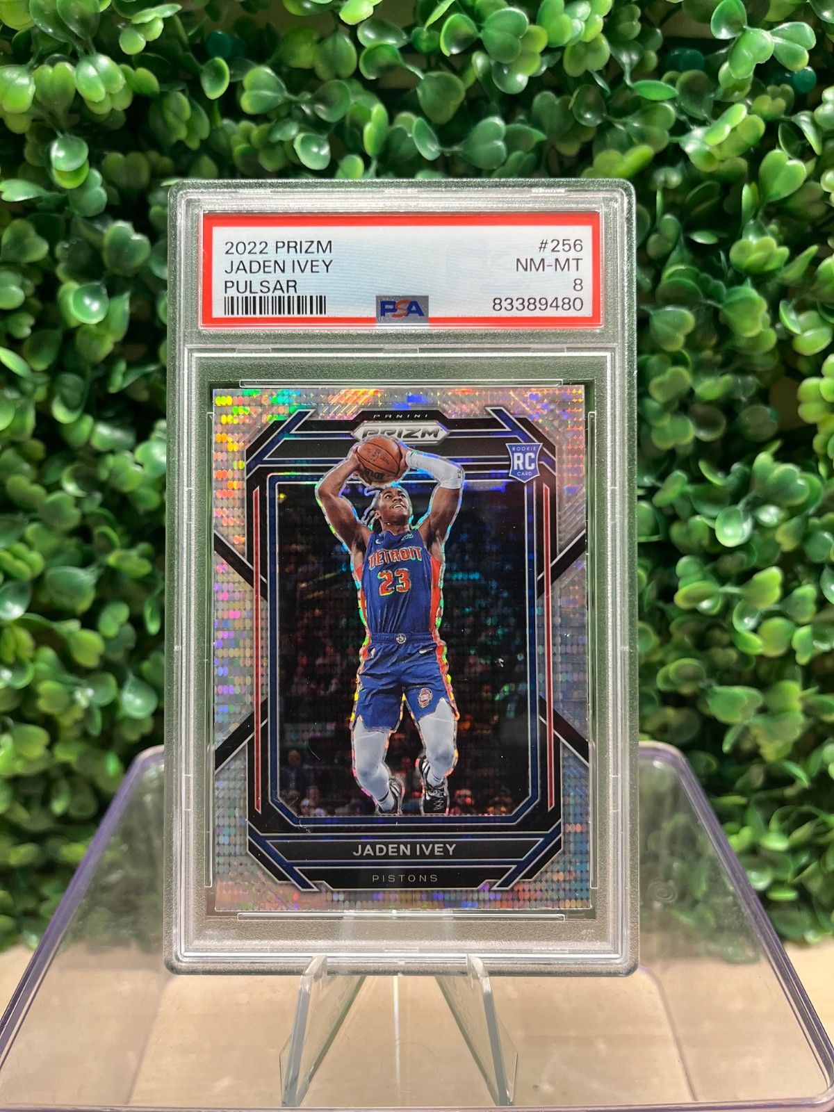 2022-23 Panini Prizm - Jaden Ivey #256 Pulsar Prizm (RC)