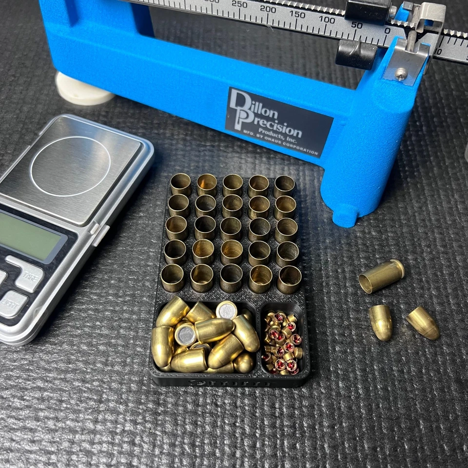 9mm Luger Ammo Reloading Tray Organizer Gunsmith Rifle Pistol Bullet Loading - Image 4 of 4