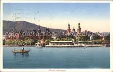 Dampfer Binnenschifffahrt Helvetia Zuerich Alpenquai