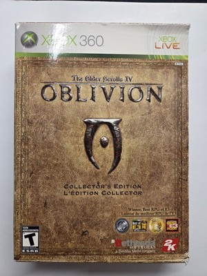 The Elder Scrolls IV: Oblivion - Collector's Edition (Xbox 360) Complete w/Coin