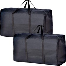 Extra Large Moving Bags with Strong Zippers  Carrying Handles, Storage Bags