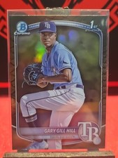 2025 Bowman Gary Gill Hill Chrome Reptilian Refractor 1st #BCP-55 Rays