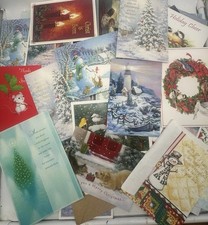 Greeting Cards Huge lot 800 Unused Over 14 Pds w Envelopes Holiday Bday Etc.