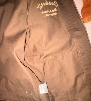 Carhartt Work In Progress Jacket   Large   Brown