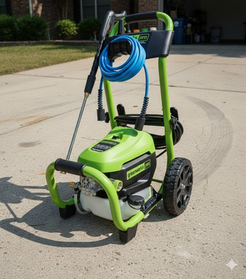 #ad GREENWORKS PRO SERIES 2300 PSI 2.3 GPM Cold Water Electric Pressure washer $225.00