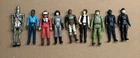 Lot Of Nine (9) Vintage Star Wars Action Figures Han Solo Lando B-Wing