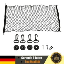 GEPÄCKNETZ AUTO KOFFERRAUMNETZ UNIVERSAL AUTONETZ ELASTISCH + Kunststoffhaken