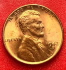 1942-D Lincoln Wheat Cent Penny GEM RED BU From an Original Bank Roll