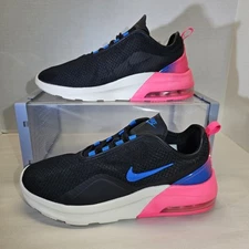 Nike Women's Air Max Motion 2 Black/Blue/Pink/White Running Sneakers  Size 11