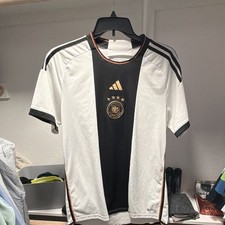 adidas Germany National Team Soccer Jersey Shirt - White Black