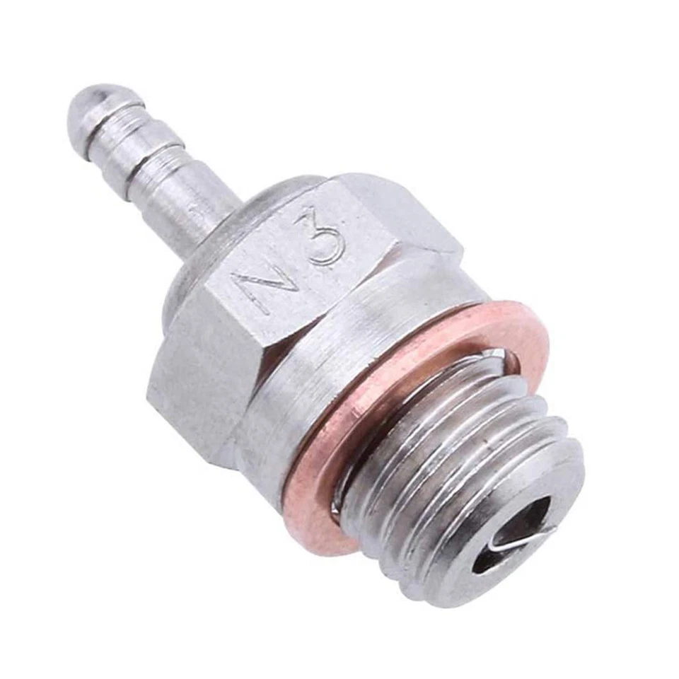 Hot 70117 Spark Glow Plug No.3 N3 Platinum/Iridium Super Glow-Plug for RC HSP... - Image 4 of 4