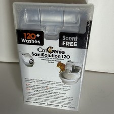 New And Sealed CatGenie 120 Washes SaniSolution Cartridges Scent Free